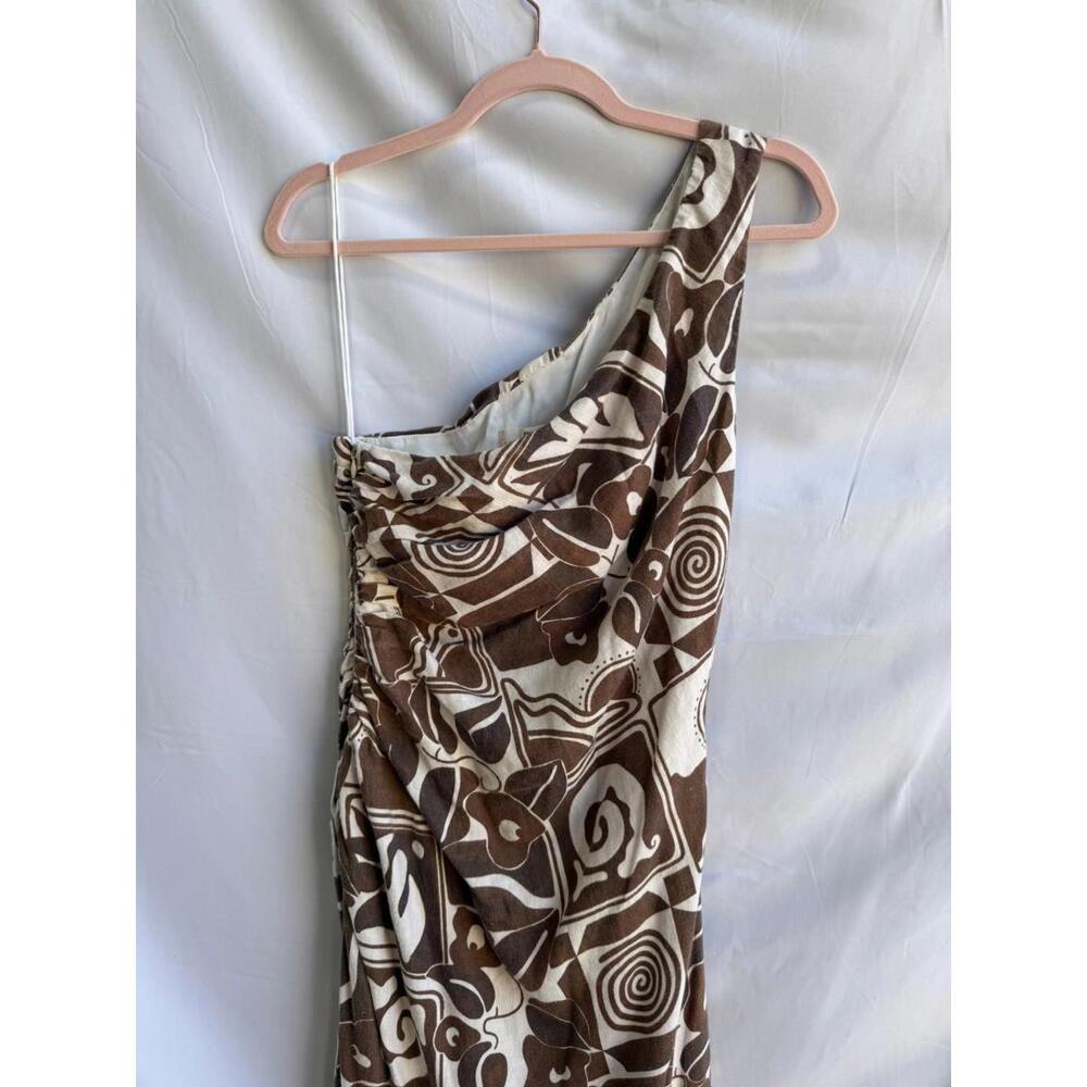 Mara Hoffman Brown Geometric Enya Dress Size 2 - Picture 5 of 6